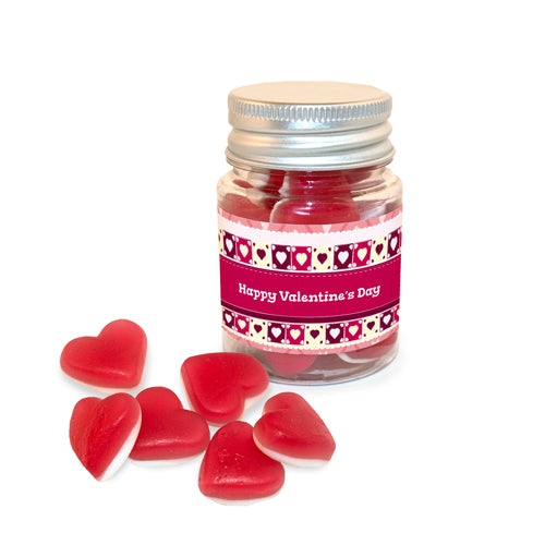 Haribo Heart Throb Jellies - Mini Jar - Valentine's Day