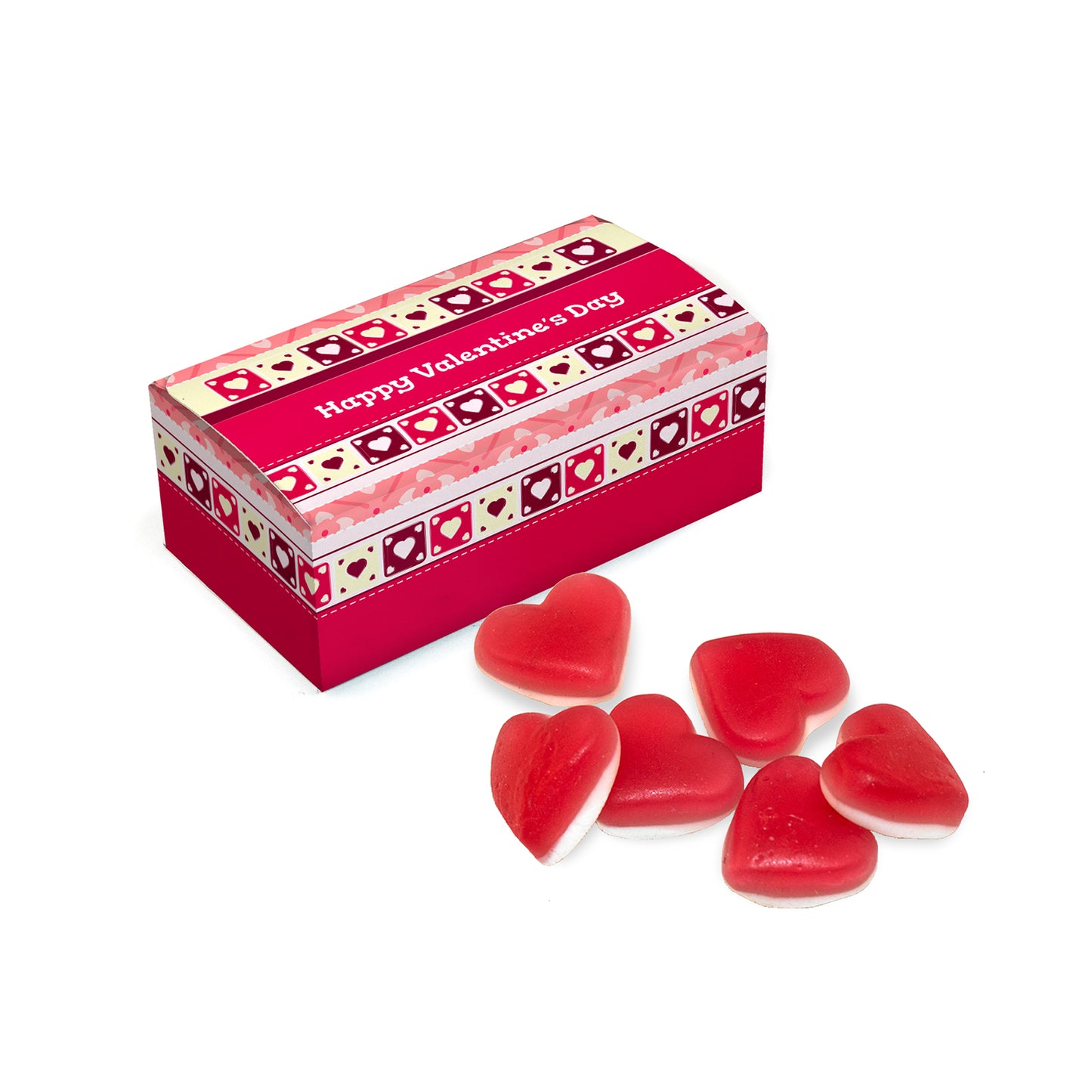 Milk Chocolate Hearts - Mini Cuboid - Valentine's Day