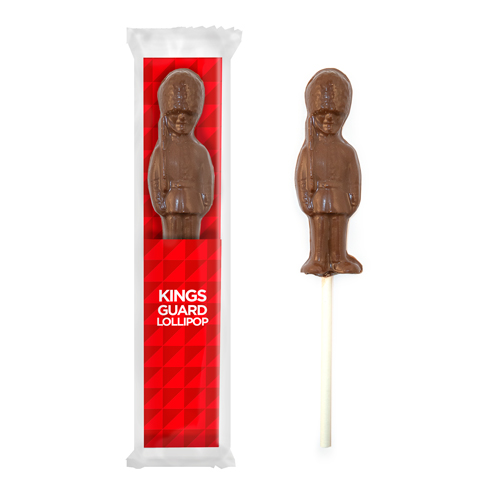 Promotional Chocolate Lollipop - King's Guard