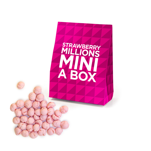 Promotional Mini A Box - Millions - Strawberry