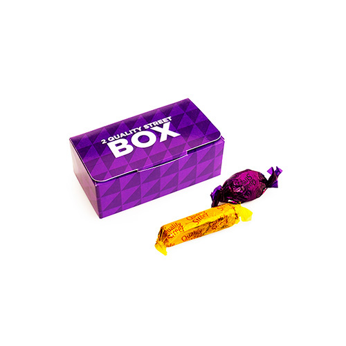 Bite Promotions Two Quality Street Chocolate Box