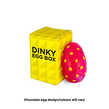 Dinky Box – Hollow Milk Chocolate Egg