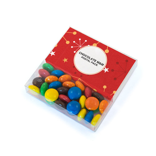 Chocolate M&M's - Postal Pack - Christmas