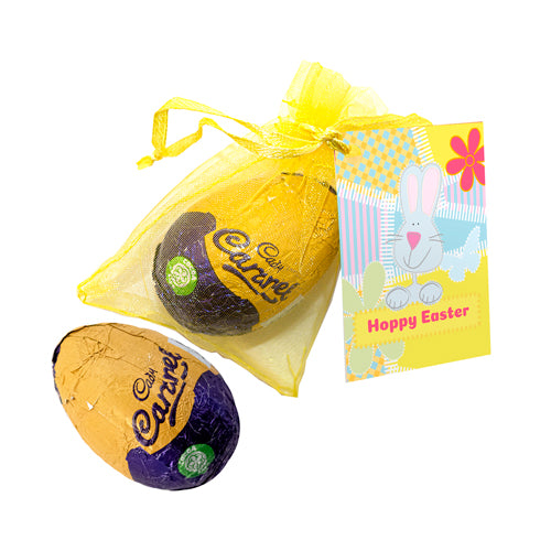 Caramel Egg - Organza Bag – Easter