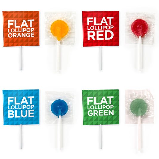 Flat Lollipop Single Colours