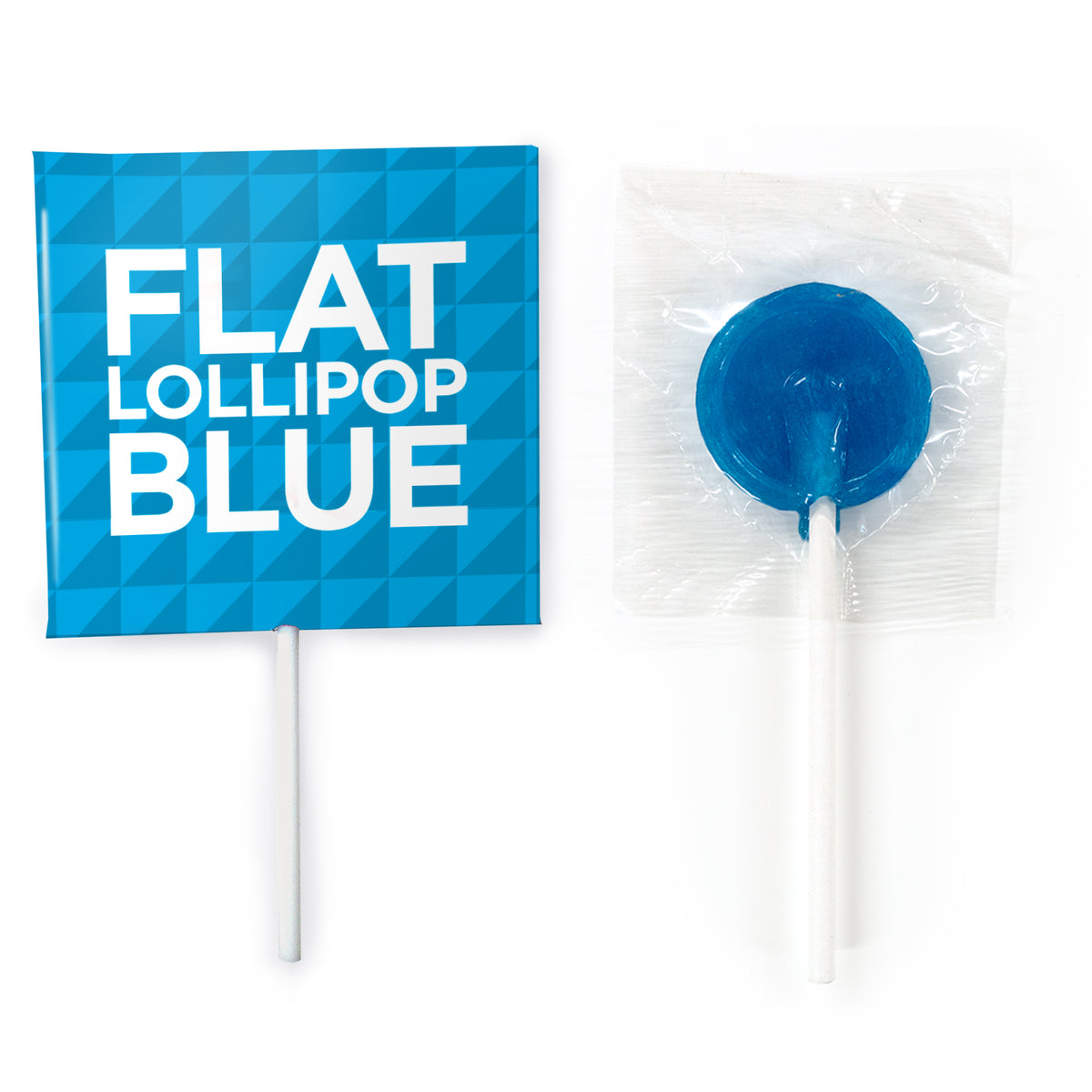 Flat Lollipop Single Colours
