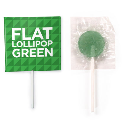 Flat Lollipop Single Colours