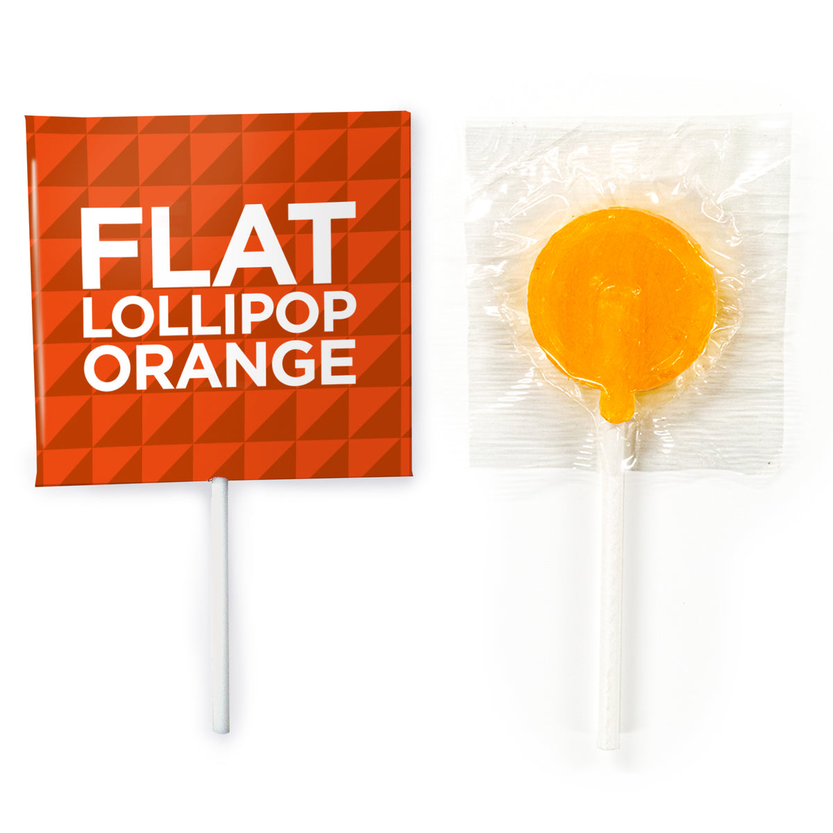 Flat Lollipop Single Colours