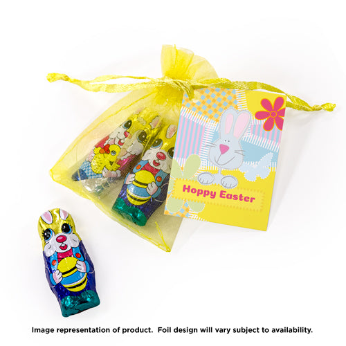 Hip Hop Bunnies - Organza Bag - Easter