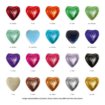 Milk Chocolate Hearts - Organza Bag