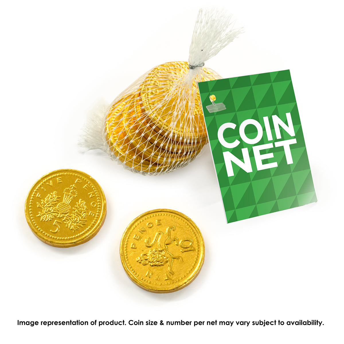 Milk Chocolate Coins - Net