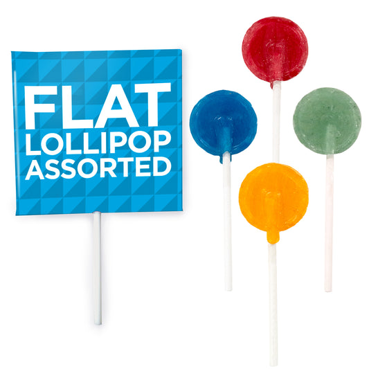 Flat Lollipops Assorted
