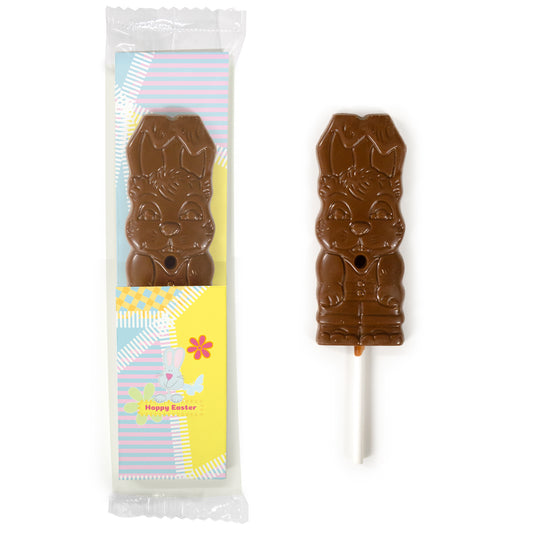 Milk Chocolate Bunny - Lollipop