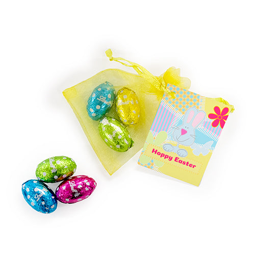 Lindt Mini Eggs - Organza Bag