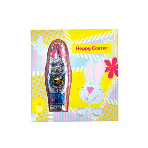 Mini Chocolate Rabbit - Card