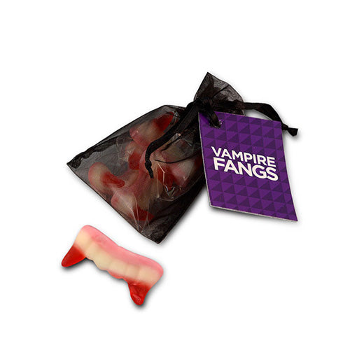 Vampire Fangs - Organza Bag - Halloween