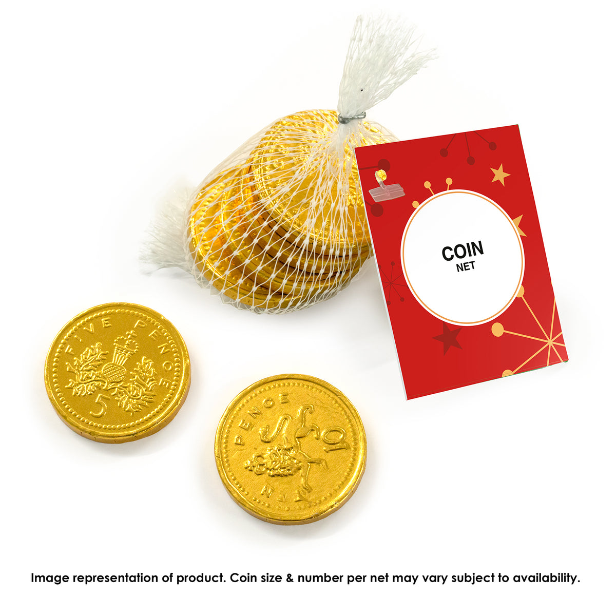 Milk Chocolate Coins - Net