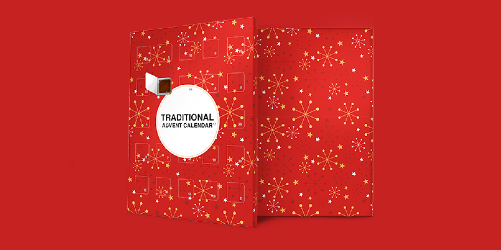 Chocolate promotional advent calendar