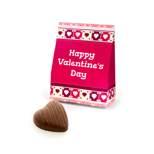 Promotional Mini A Box - Mini Chocolate Hearts