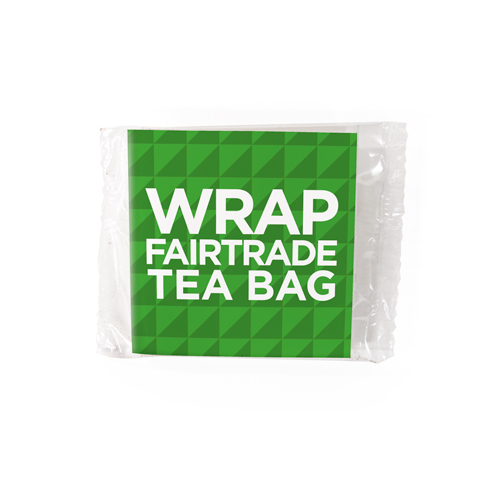 Fairtrade tea bag wrap