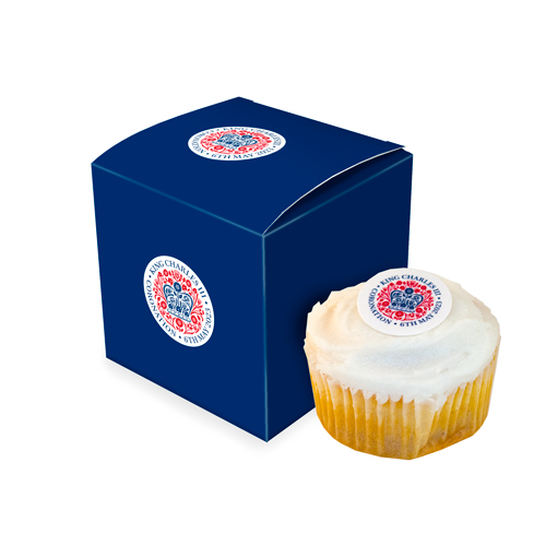 Cube box - Promotional Coronation Cupcake