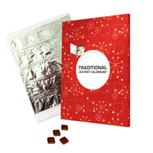 Chocolate Calendar - Traditional 'A4' Advent Calendar - Foiled