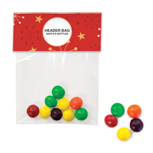 Promotional Header Bag - Santa's Skittles