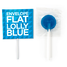 Envelope - Flat Lollipop Blue