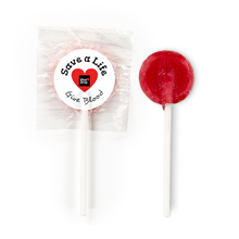 World Blood Donor Day Sticker lollipop